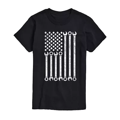 Mens Crew Neck Sleeveless Regular Fit Graphic T-Shirt