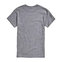 Mens Crew Neck Short Sleeve Regular Fit Graphic T-Shirt