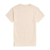 Mens Crew Neck Short Sleeve Regular Fit Graphic T-Shirt