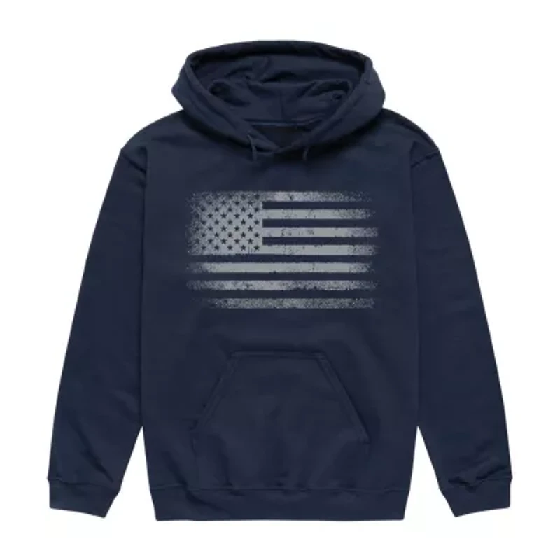 Mens Long Sleeve Americana Hoodie