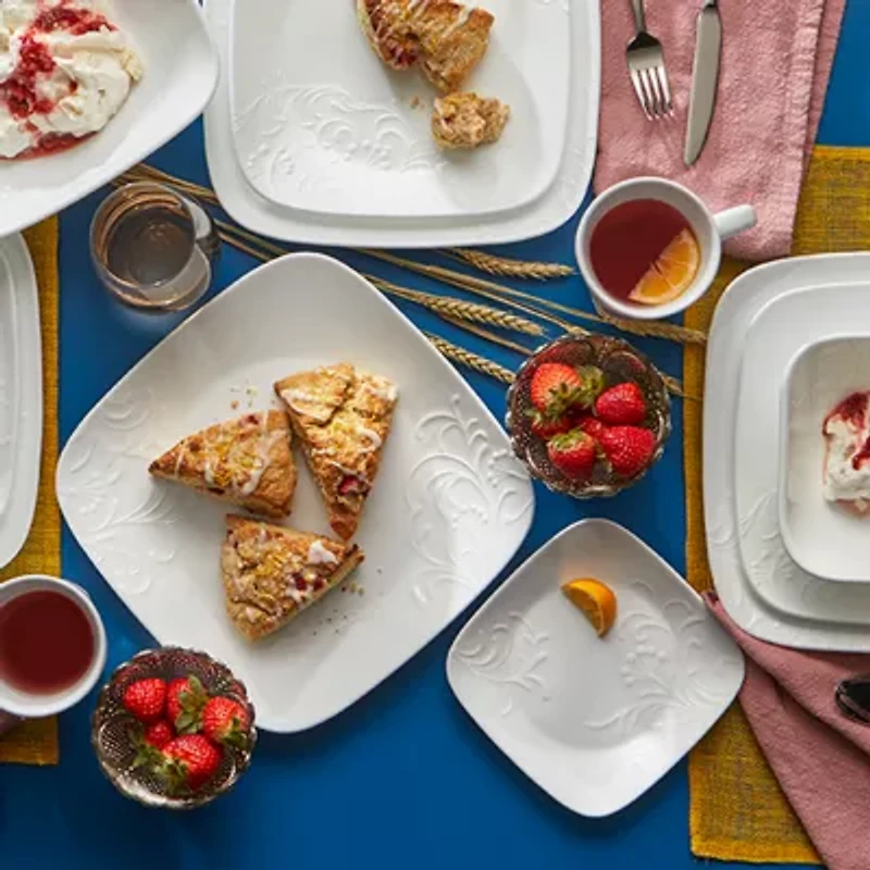 Corelle Cherish 16-pc. Glass Dinnerware Set