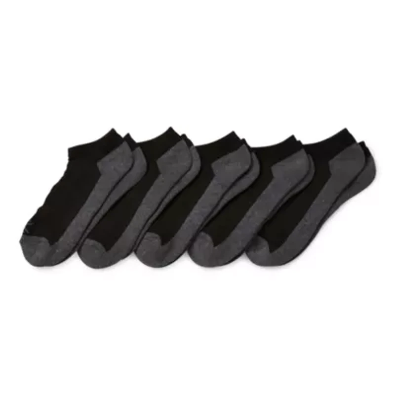 Xersion Running Mens 5 Pair Low Cut Socks
