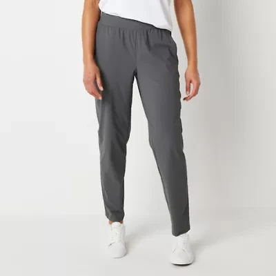 Stylus Womens Slim Mid Rise Pull-On Pant