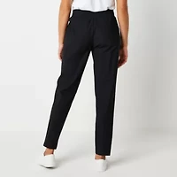 Stylus Womens Slim Mid Rise Pull-On Pant