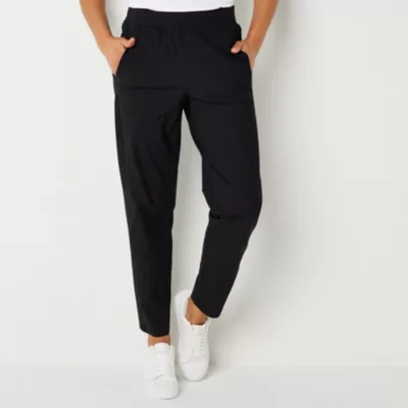 Stylus Womens Slim Mid Rise Pull-On Pant