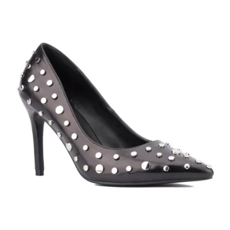 Torgeis Zoelle Womens Pointed Closed Toe Stiletto Heel Pumps