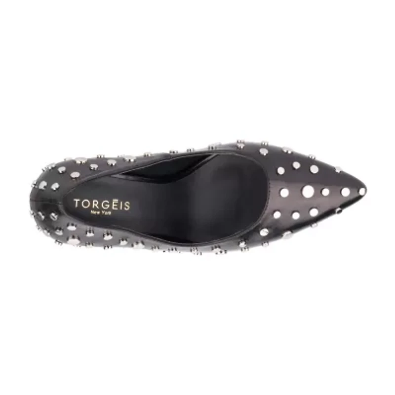 Torgeis Zoelle Womens Pointed Closed Toe Stiletto Heel Pumps