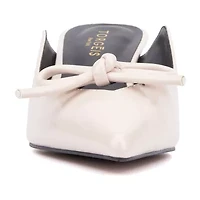 Torgeis Tamyra Womens Pointed Closed Toe Mules