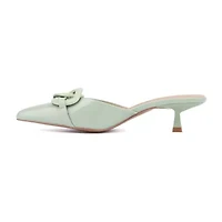 Torgeis Agustina Womens Pointed Closed Toe Mules