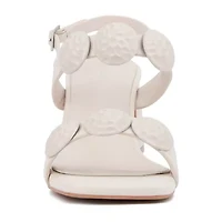 Torgeis Womens Felicia Heeled Sandals