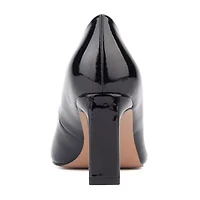 Torgeis Ivonne Womens Pointed Closed Toe Block Heel Pumps