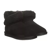 Bearpaw Womens Franie Flat Heel Winter Boots