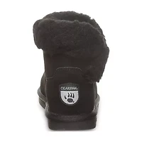 Bearpaw Womens Franie Flat Heel Winter Boots