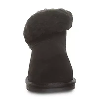 Bearpaw Womens Franie Flat Heel Winter Boots