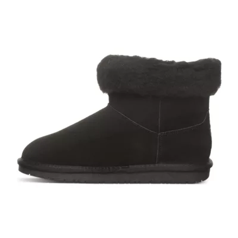 Bearpaw Womens Franie Flat Heel Winter Boots