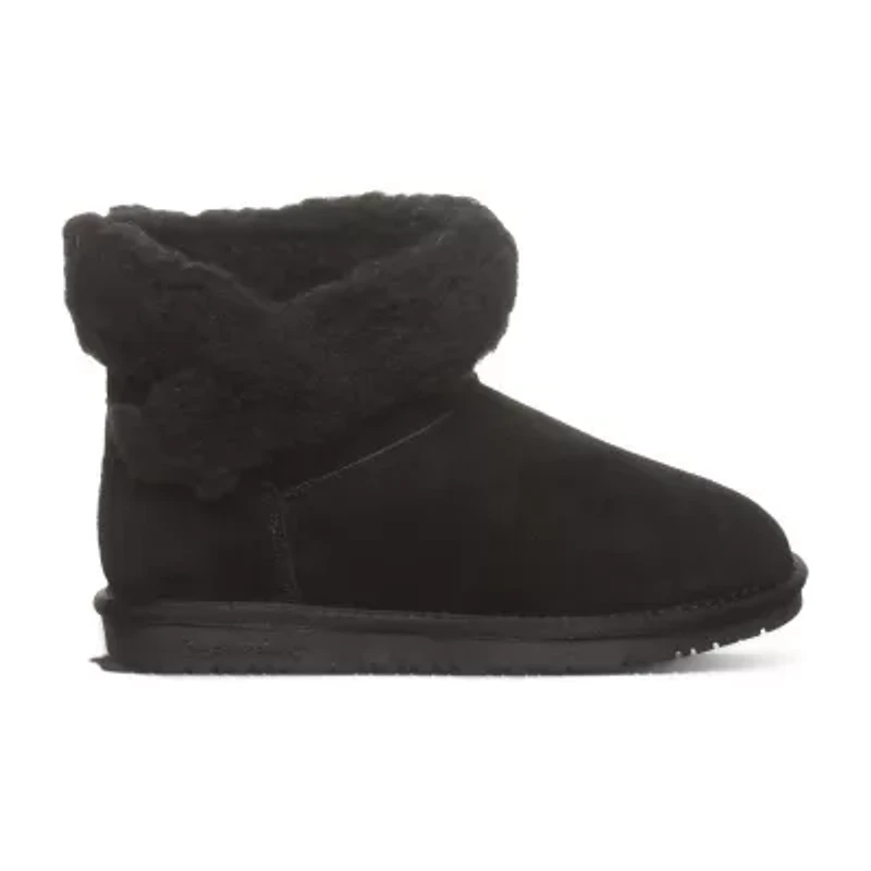 Bearpaw Womens Franie Flat Heel Winter Boots
