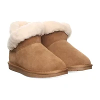 Bearpaw Womens Franie Flat Heel Winter Boots