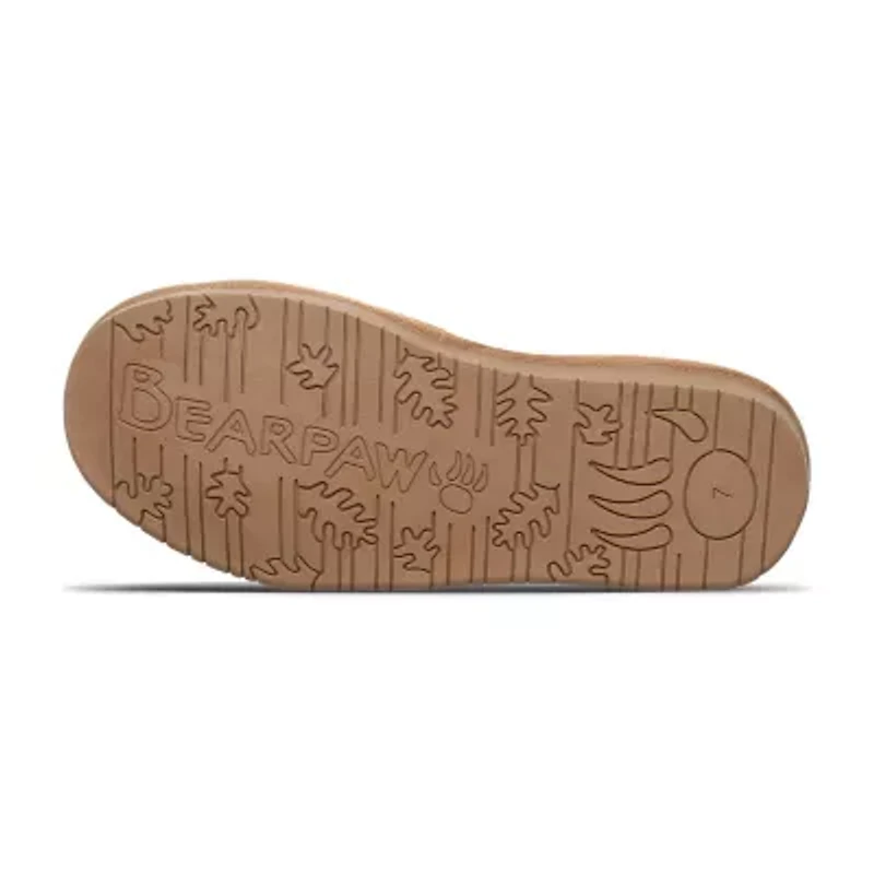 Bearpaw Womens Franie Flat Heel Winter Boots