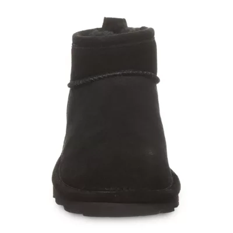 Bearpaw Womens Shorty Flat Heel Booties