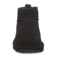 Bearpaw Womens Shorty Flat Heel Booties