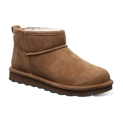 Bearpaw Womens Shorty Flat Heel Booties