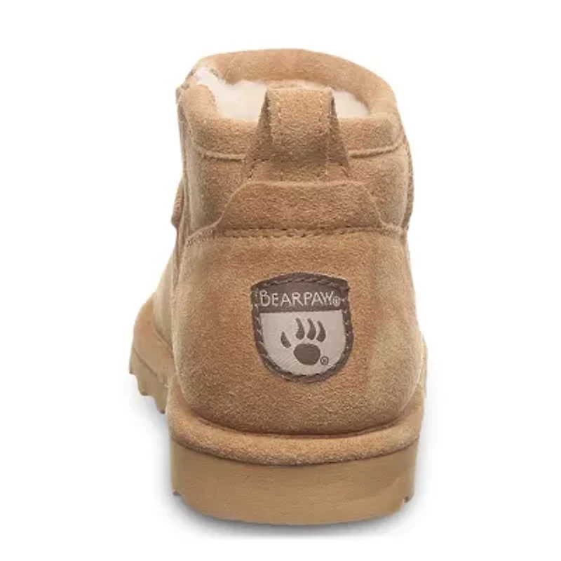 Bearpaw Little & Big Kid Unisex Shorty Youth Flat Heel Winter Boots