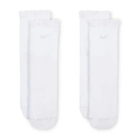 Nike Womens 2 Pair Crew Socks
