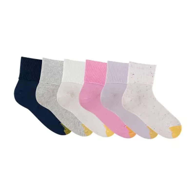 Gold Toe Womens Turncuff Socks