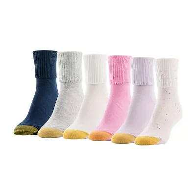 Gold Toe Womens Turncuff Socks