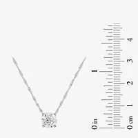 (G/Si1) Womens 3 CT. T.W. Lab Grown White Diamond 10K Gold Round 2-pc. Jewelry Set