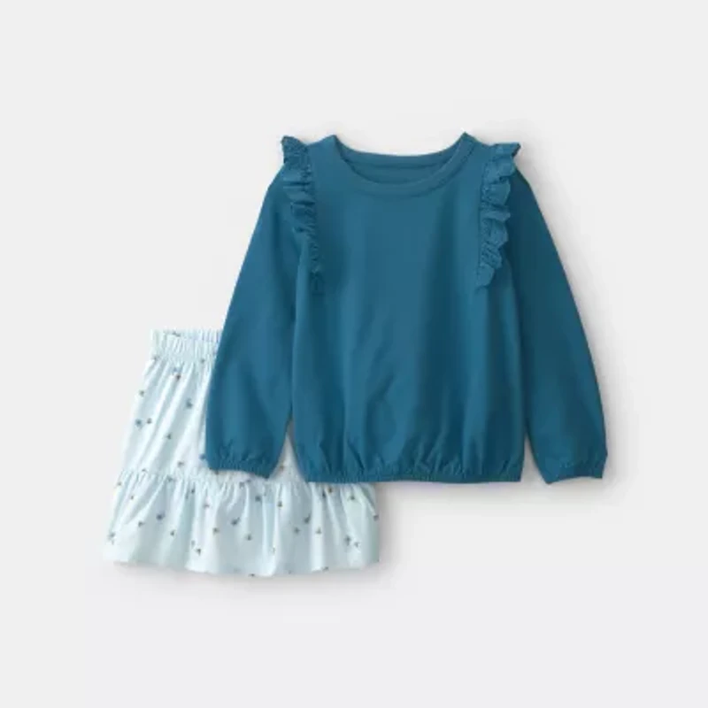 Carter's Little & Big Kid Girls 2-pc. Skort Set