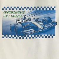 Carter's Little & Big Kid Boys Rib Crew Neck Short Sleeve 4-pc. Pajama Set