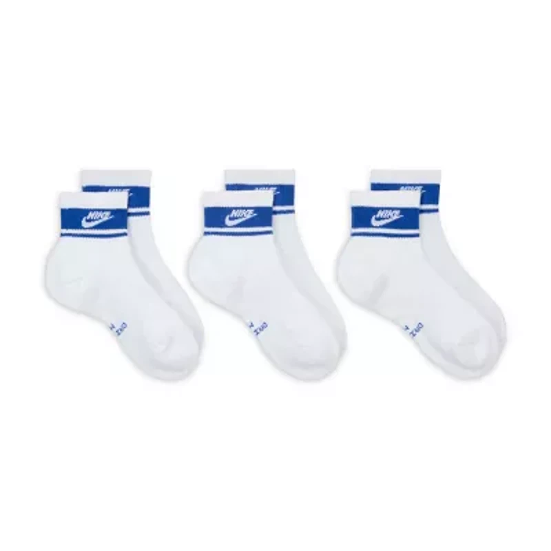 Nike Unisex Adult 3 Pair Quarter Ankle Socks