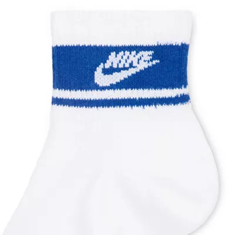 Nike Unisex Adult 3 Pair Quarter Ankle Socks