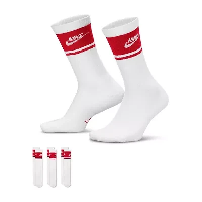 Nike Unisex Adult 3 Pair Crew Socks