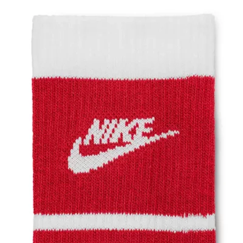 Nike Unisex Adult 3 Pair Crew Socks