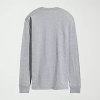 Novelty Mens Crew Neck Long Sleeve Regular Fit Marvel Spiderman Graphic T-Shirt