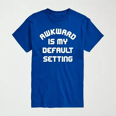 Novelty Mens Crew Neck Short Sleeve Regular Fit Big and Tall Graphic T-Shirt