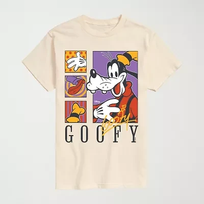 Novelty Mens Crew Neck Short Sleeve Regular Fit Goofy Big and Tall Graphic T-Shirt