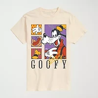 Novelty Mens Crew Neck Short Sleeve Regular Fit Goofy Big and Tall Graphic T-Shirt