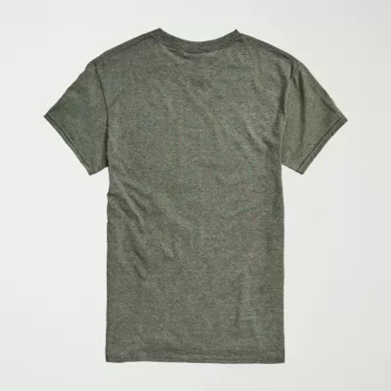 Novelty Mens Crew Neck Short Sleeve Regular Fit Mickey Mouse Big and Tall Graphic T-Shirt