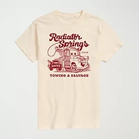 Novelty Mens Crew Neck Short Sleeve Regular Fit Cars Big and Tall Graphic T-Shirt