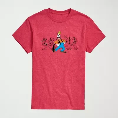 Novelty Mens Crew Neck Short Sleeve Regular Fit Goofy Big and Tall Graphic T-Shirt