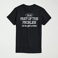 Novelty Mens Crew Neck Short Sleeve Regular Fit Big and Tall Graphic T-Shirt