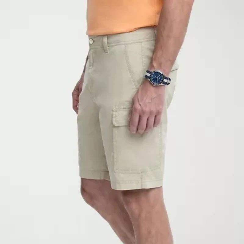 IZOD Saltwater Pigment Dyed Mens 9 1/2" Cargo Short