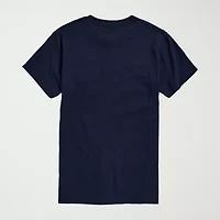 Novelty Mens Crew Neck Short Sleeve Regular Fit Marvel Graphic T-Shirt