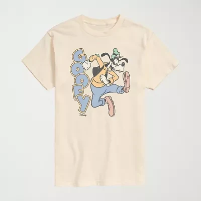 Novelty Mens Crew Neck Short Sleeve Regular Fit Goofy Graphic T-Shirt