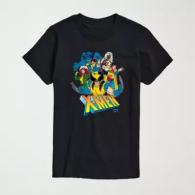 Novelty Mens Crew Neck Short Sleeve Regular Fit Marvel Graphic T-Shirt