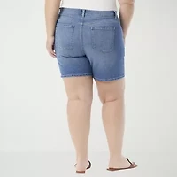 Gloria Vanderbilt Amanda Womens Plus Capri Jean