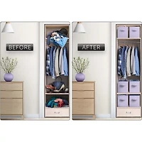 Sorbus 11" Foldable Fabric Cube Bins With Handle Storage Cube